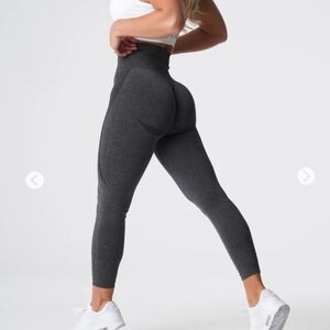 NVGTN Black Speckled Contour Seamless Leggings XS